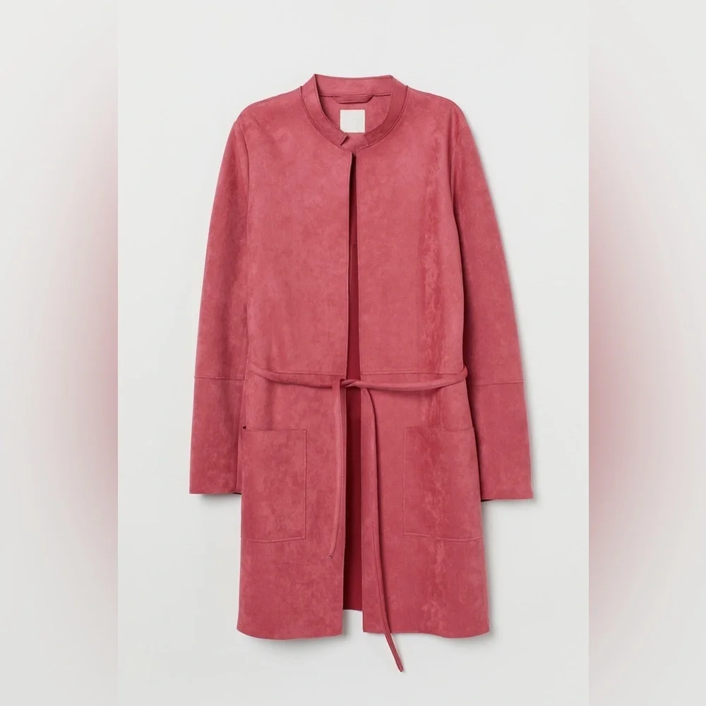 H&M | Faux Suede Jacket - Picture 1 of 8